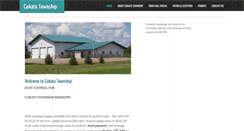 Desktop Screenshot of cokatotownship.com